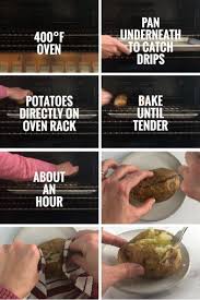 How long to bake sweet potatoes? How To Bake A Potato Perfect Baked Potatoes In The Oven Or Microwave Oven Umami Girl