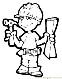 Coloring Picture Of Carpenter Job Coloring Pages Free Coloring Pages Coloring Pages For Boys
