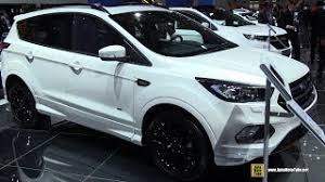 The ford kuga is a compact sport utility vehicle (suv) produced by ford since 2008. 2018 Ford Kuga St Line Exterior And Interior Walkaround 2017 Frankfurt Auto Show Youtube