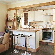 Open Plan Country Style Kitchen Living Room With Breakfast Bar Ideal Home Tiny Kitchen Design Kitchen Design Small Open Plan Kitchen Living Room