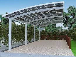 Beautiful Auminum Alloy Frame Carport Canopy Gazebo Garage Car Shelter Awning Ebay Carport Canopy Car Shelter Carport Designs