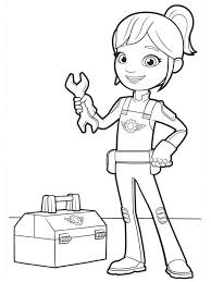 Boys love monster trucks and aj gets to drive one! Blaze And The Monster Machines Gabby Coloring Page 1001coloring Com