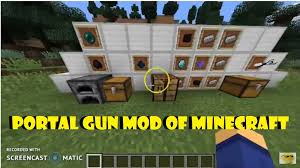 There are five different portalguns with different characteristics. Portal Gun Mod Teleport To Anywhere Of Minecraft 1 12 2 1 12 1 1 12 Azminecraft Info