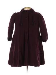 Details About Rothschild Women Purple Wool Coat 7