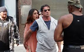 Sylvester stallone has been working in hollywood since 1970, but he didn't become a star until he wrote and starred in rocky in 1976. Sylvester Stallone S Bollywood Movie Fight Scene For Kambakkht Ishq Video Dailymotion