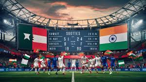 Kuwait National Football Team vs India National Football Team stats