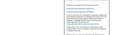 Homeaccess Katyisd Official Login Page 100 Verified