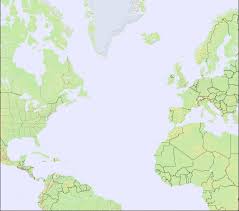 north atlantic weather map