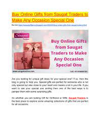 We have gifts catered for all occasions which are personalized. Buy Online Gifts From Saugat Traders To Make Any Occasion Special One By Saugatonline Issuu