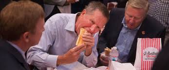 Image result for kasich eating pics