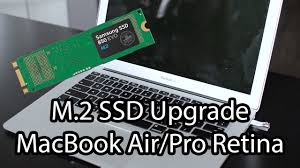 実は、macbook air 2013〜2017年モデル、macbook pro 2013〜2015年モデルは内蔵ssdをnvme対応ssdに換装・交換することができるようになっています。 おすすめはtranscend jetdrive 850というストレージです。 Upgrade Your Macbook Air Ssd With Any M 2 Sata Drive Youtube