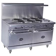 Double burner camping stoves plus a griddle. Royal 8 Burner 240v Electric Range With 12 Griddle 60 W