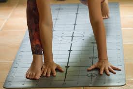 Maybe you would like to learn more about one of these? Yoga Alignment Mat With Grid Lines Coordinates Matrix Mat