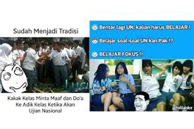 Maybe you would like to learn more about one of these? 15 Meme Lucu Ujian Nasional Bikin Ngakak Geli Pernah Ngalamin Kan