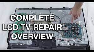 Parts of a flat screen tv. How To Fix A Broken Flat Screen Lcd Led Tv With Lines Or Cracks