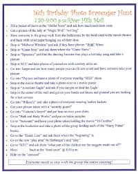 Birthday Party Funny Scavenger Hunt Ideas For Adults Mall Photo Scavenger Hunt Ideas For Teens Mall Scavenger Hunt Scavenger Hunt Party Scavenger Hunt Birthday