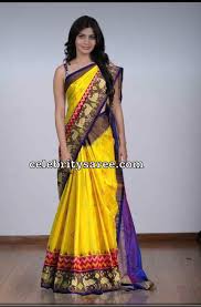 700 x 1052 jpeg 155 кб. Samantha Akkineni Ikkat Saree Saree Blouse Patterns