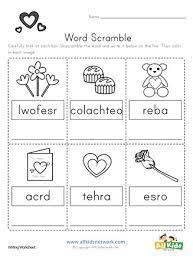 Give your child a boost using our free, printable kindergarten worksheets. Valentine S Day Word Scramble Worksheet All Kids Network