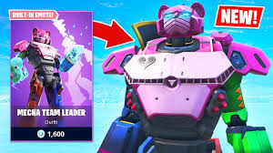 Fortnite cosmetics, item shop history, weapons and more. Play As The Robot New Mecha Team Leader Item Shop Skin Fortnite Battle Royale Fortnite Fyi