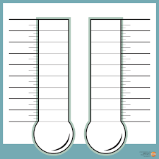 Printable Thermometer Chart Thermometer Chart Excel 2019