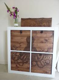 Etched Octodraws For Expedit Ikea Hackers Upcycle Dresser Ikea Expedit Diy Furniture