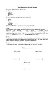 We are a sharing community. Download Doc Surat Perjanjian Kontrak Rumah Putri Maria Ulfa