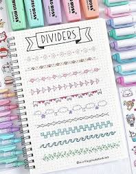 Divider Inspiration Ideias Para Cadernos Ideias De Caligrafia Decoracao De Caderno