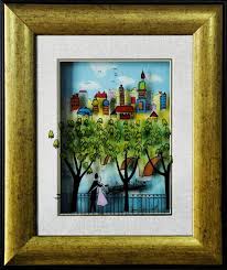 Early in his life, weill's family moved from paris to new york. Jean Pierre Weill Vitreography Fair Pricing On Hand For Shipping Painting Art Art Painting
