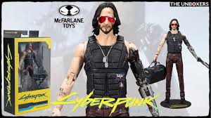 Cyberpunk 2077 Johnny Silverhand Figure By Mcfarlane Toys Youtube