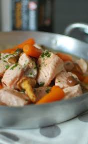 Blanquette De Saumon A La Moutarde Recette Avec Images Blanquette De Saumon Saumon A La Moutarde Blanquette
