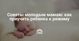 Kak Priuchit Novorozhdennogo Mesyachnogo Rebenka Grudnichka K Rezhimu Dnya Www Wday Ru