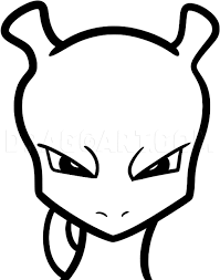 How To Draw Mewtwo Easy Pokemon Step By Step Drawing Guide By Dawn Dragoart Com Hb (#2) pencil, 4b pencil eraser drawing paper drawing surface today we will be learning how to draw mewtwo, the 150th pokemon.