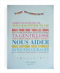 Affiche Merci Maitresse Cadeaux Maitresse Idee Cadeau Maitresse Merci Maitresse