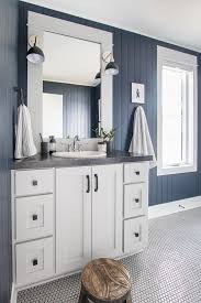 Navy And Gray Nautical Boy Bathroom The Lilypad Cottage