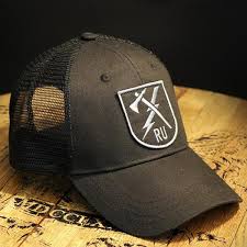 Ranger Up Tomahawk And Lightning Bolt Logo Hat