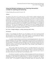 Dengan hormat, bersama surat ini kami kirimkan bahan usulan kenaikan pangkat pns periode 01 oktober 2017 yang namanya tersebut di bawah ini Pdf Using The Multiple Intelligences As A Learning Intervention A Model For Coaching And Mentoring