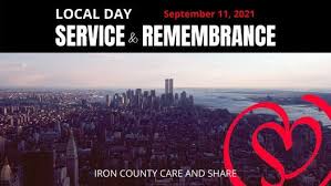 We did not find results for: Local Day Of Service And Remembrance Iron County Care And Share Cedar City September 11 2021 Allevents In