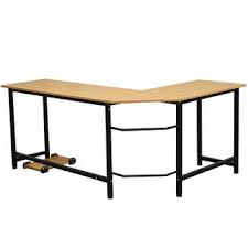 Buy modern study tables online on pepperfry. Winado Modern L Shaped Desk Corner Computer Desk Study Table Workstation With Cpu Stand Home Office Furniture