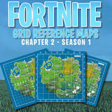 This means that to play fortnite season 4 you must do it from a pc, a console or an android device with the latest version to download manually from the epic website, since the play. Fortnite Grid Reference Coordinate Plane Maps Chapter 2 Season 1