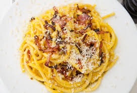 Italiensk Pasta Carbonara Recept Matskafferiet Recept Carbonara Recept Italienska Recept Food Network