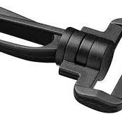 Flyshop 20 Pcs 20mm Plastic Strap Swivel Rotary Buckle Hook for Travel Sport Bag Replacement