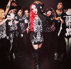 So Much Gorgeous D 3 Ash Costello Nick Rossi Tyler Burgess Kyle Kore Charlie And Nikki Misery New Years Day Band Black Parade Album Ashley Costello