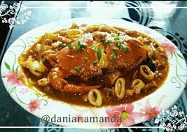 Resep Kepiting Cumi Saos Padang Oleh Daniar Amanda Recipe Resep Kepiting Resep Seafood Resep Ikan