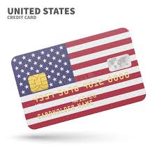 Give your employees purchasing power, simplify tracking and reduce paperwork. Credit Card With United States Flag Background For Bank Presentations And Business On White Stock Vector Illustration Of Card Country 73033451