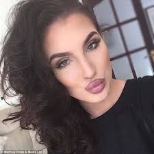 Make-up artist Eve Morrison who had a lip tattoo claims she's been scarred  for life