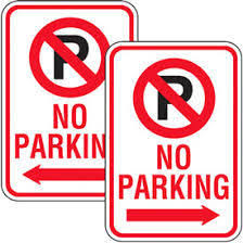 A no parking sign means that you can only stop on a length of road or in an area to which the no parking sign applies to drop off or pick up passengers. China 1 6mm Thick No Parking Sign Aluminum Road Signage Board China Parking Sign Board No Parking Signal