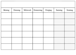 Mit feiertagen schweiz und kalenderwochen. Bester Ausdrucken Wochenplaner 2021 Mit Zum Ferien Pdf Excel The Beste Kalender