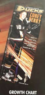 Nhl Anaheim Ducks Hockey Corey Perry Banner Growth Chart