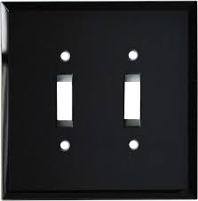 Glass Mirror Black Switch Plates Outlet Covers Rocker Switchplates Glass Mirror Black Mirror Black Light Switch
