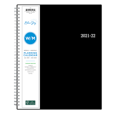 This may calendar printable is perfect to insert into a planner. Blue Sky 2021 22 Weekly Monthly Planner 8 5 X11 Enterprise Walmart Com Walmart Com